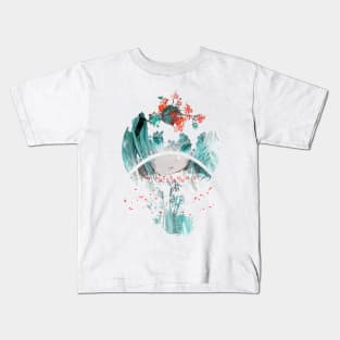 Nature Landscape form Water music Kids T-Shirt